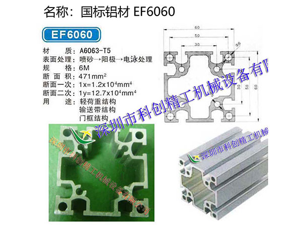 国标铝材EF6060